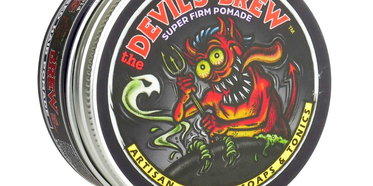 Devil's Brew Super Firm Water Based Pomade - Lockhart's Authentic Grooming Company, LLC