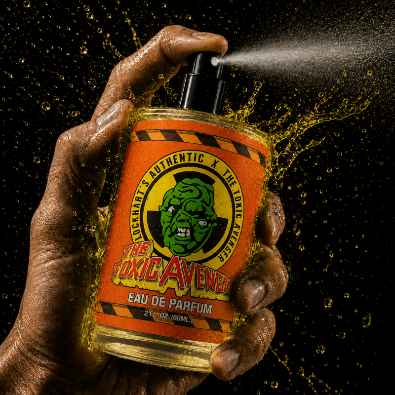 2 ounce The Toxic Avenger EDP Fragrance - Lockhart's Authentic Grooming Company, LLC