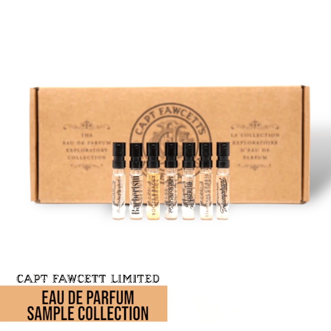 Captain Fawcett Eau de Parfum Sample Collection - Lockhart's Authentic Grooming Company, LLC