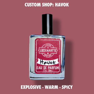 CUSTOM SHOP - Havok EDP Fragrance - Lockhart's Authentic