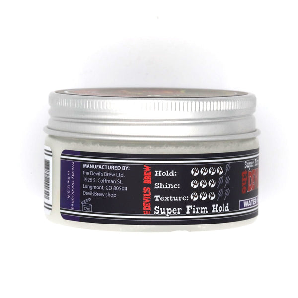 Devil's Brew Super Firm Water Based Pomade - Lockhart's Authentic Grooming Company, LLC
