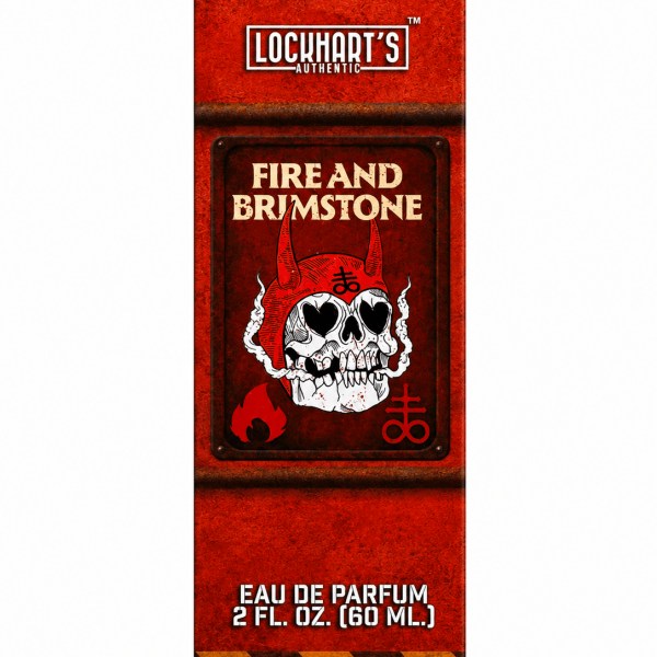 Fire and Brimstone EDP Fragrance 2oz. - Lockhart's Authentic Grooming Company, LLC