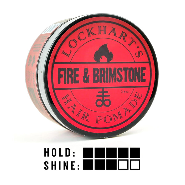 Fire and Brimstone Heavy Hold - Lockhart's Authentic Grooming Company, LLC