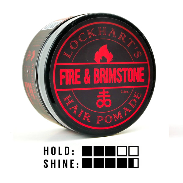 Fire and Brimstone Medium Hold - Lockhart's Authentic Grooming Company, LLC