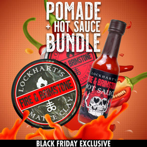 Fire & Brimstone POMADE + HOT SAUCE Bundle! - Lockhart's Authentic