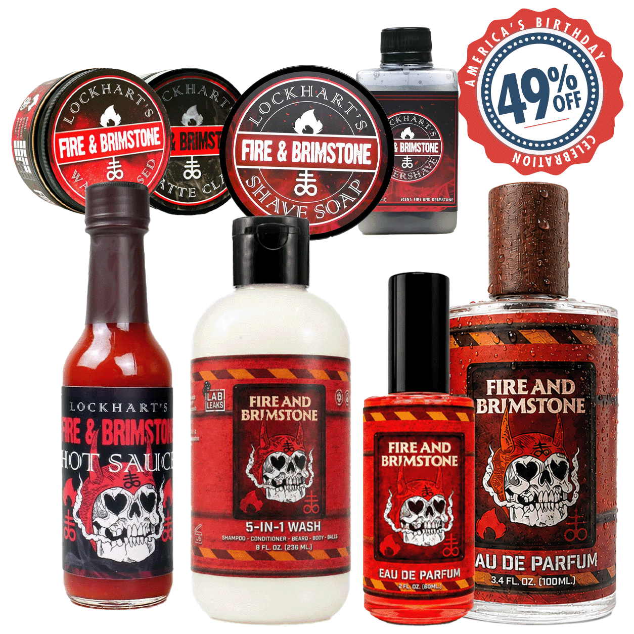 Fire and Brimstone Collection - America's Birthday Deal
