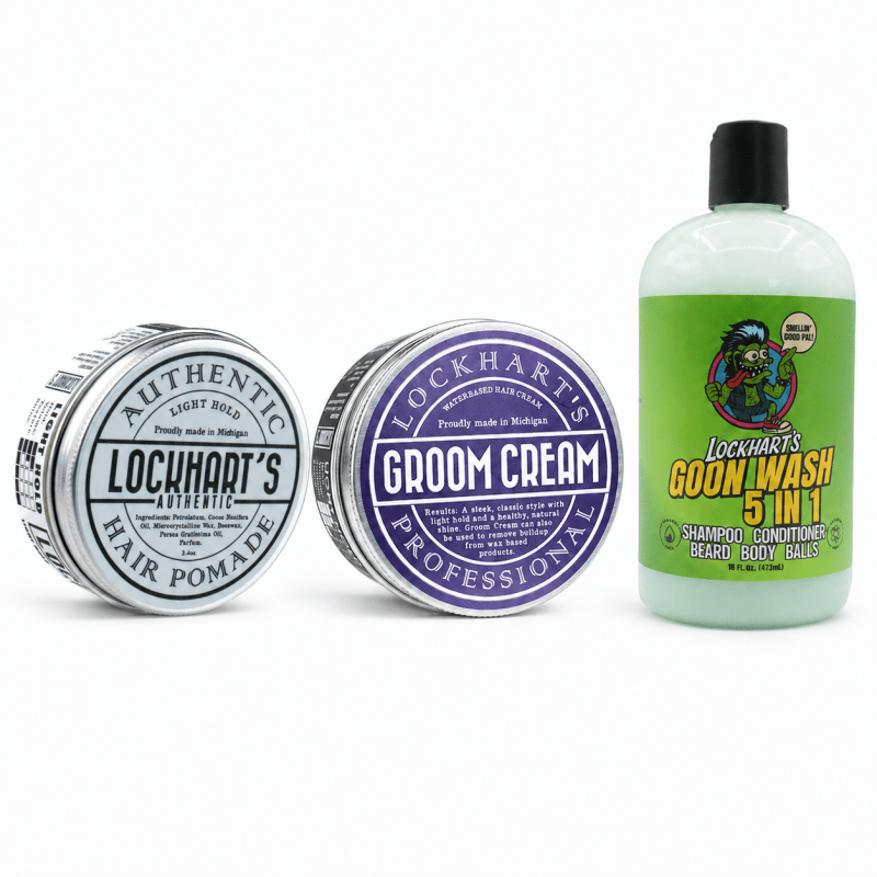 Light Hold Pomade Washout System - Lockhart's Authentic Grooming Company, LLC