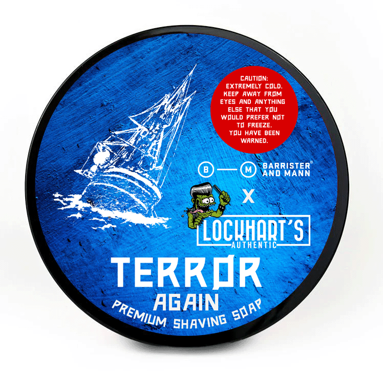 Lockhart's × Barrister & Mann: Terror Again Shave Soap - Lockhart's Authentic Grooming Company, LLC