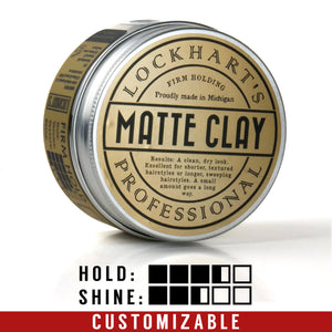 Lockhart's Matte Clay - Lockhart's Authentic Grooming Company, LLC