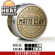 Medium/Firm Hold | Wax Based Matte Clay - Lockhart's Authentic Grooming Company, LLC
