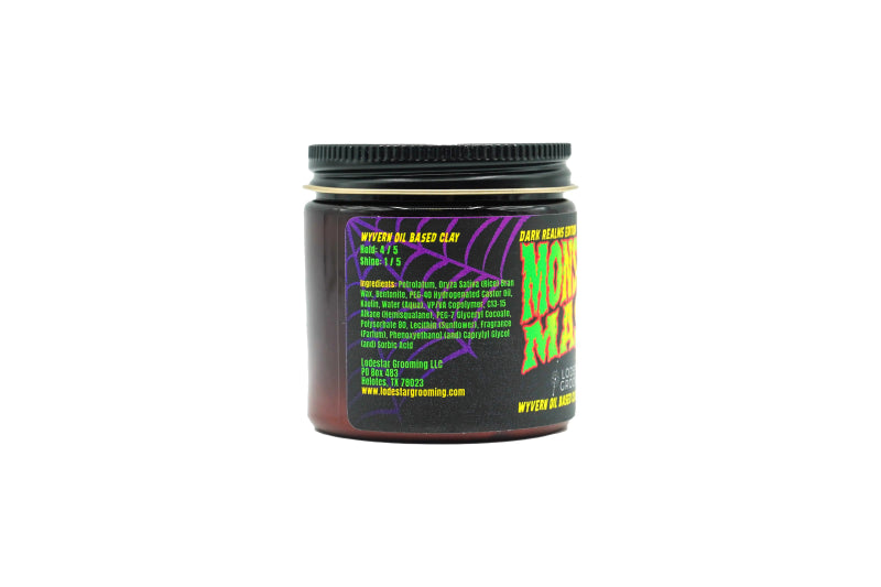 Monster Mash 2025: Lodestar Grooming – Wyvern Oil Based Clay - Lockhart's Authentic Grooming Company, LLC