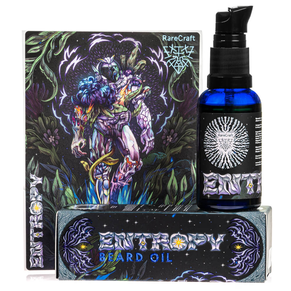 RareCraft Beard Oil Entropy - Lockhart's Authentic Grooming Company, LLC