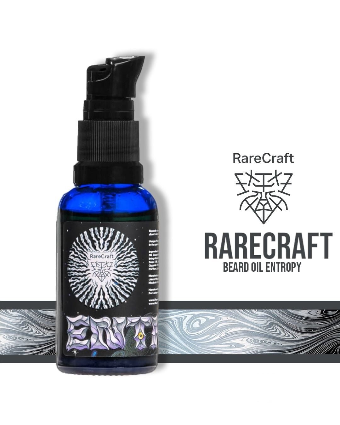 RareCraft Beard Oil Entropy - Lockhart's Authentic Grooming Company, LLC