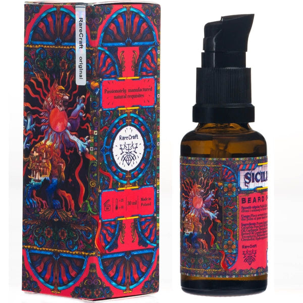 RareCraft Beard Oil Sicilian Sunset - Lockhart's Authentic Grooming Company, LLC
