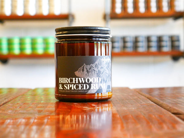Cellar Door - Birchwood and Spiced Rum Soy Candle